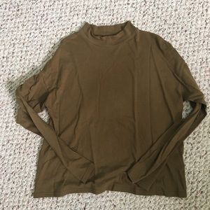 Everlane mock neck long sleeve